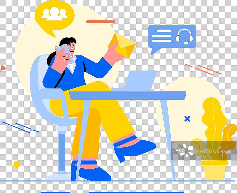 呼叫中心客服或热线图片素材