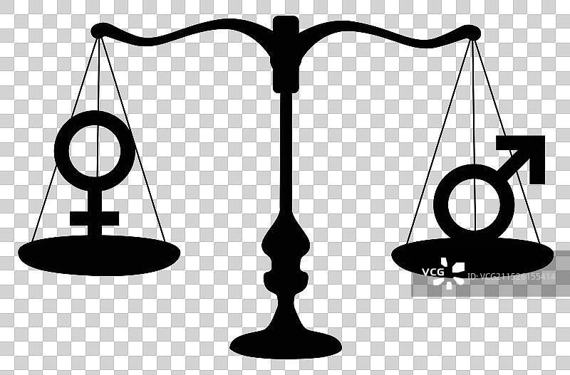 站在体重秤上的男人或女人图片素材