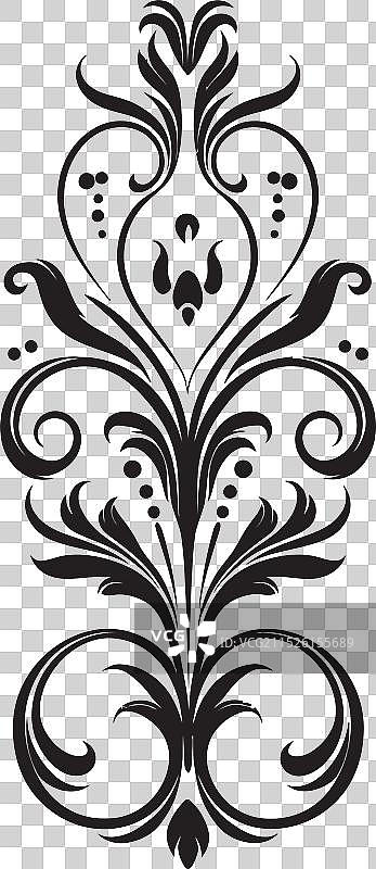 时尚装饰黑色标志别致图标图片素材