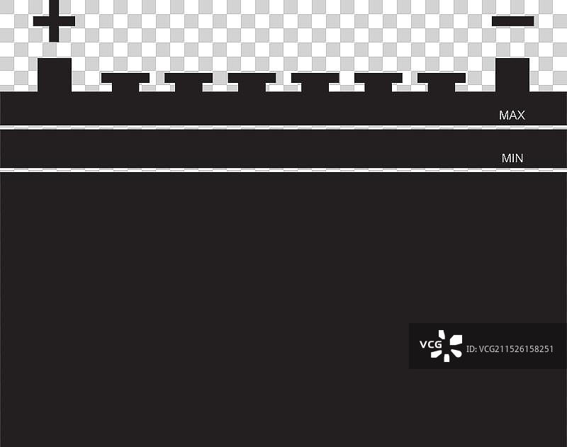 汽车电池图标图片素材