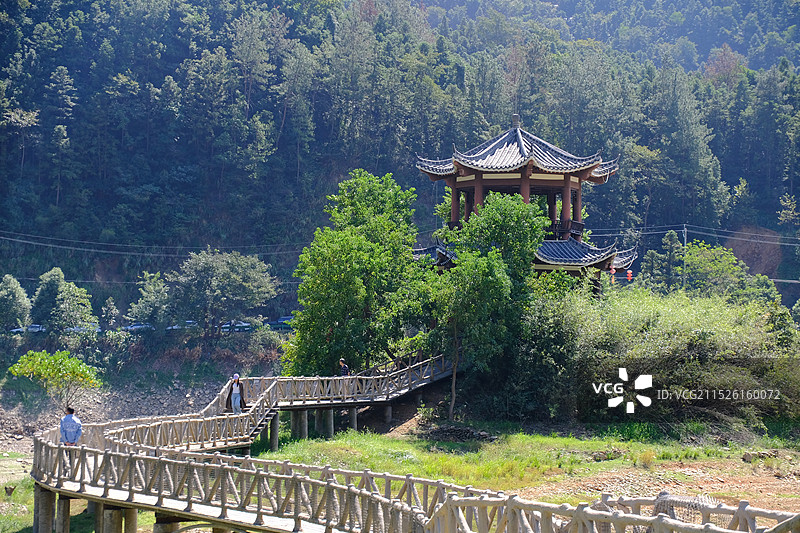 咸宁通城县药姑山·古瑶村景区图片素材