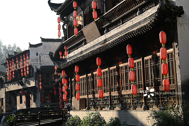 上饶李坑景区图片素材