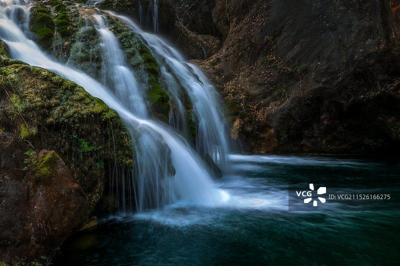 十堰郧县九龙瀑旅游区图片素材