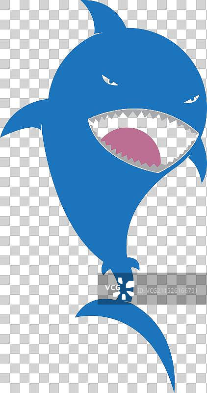 鲨鱼Logo模板图片素材