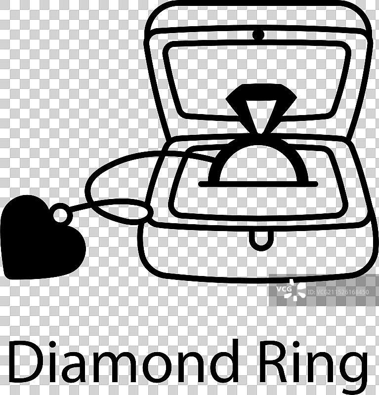 钻石戒指图片素材