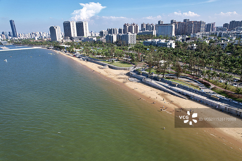 海口假日海滩旅游区图片素材