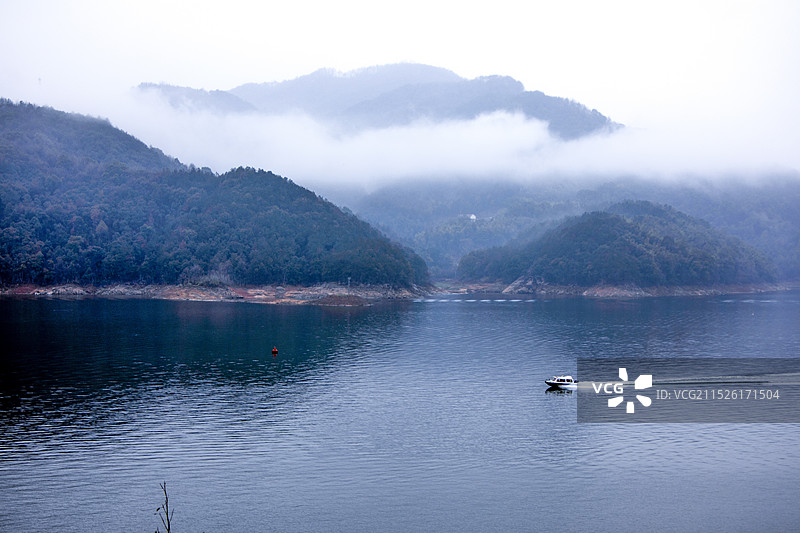 安庆太湖县花亭湖景区图片素材