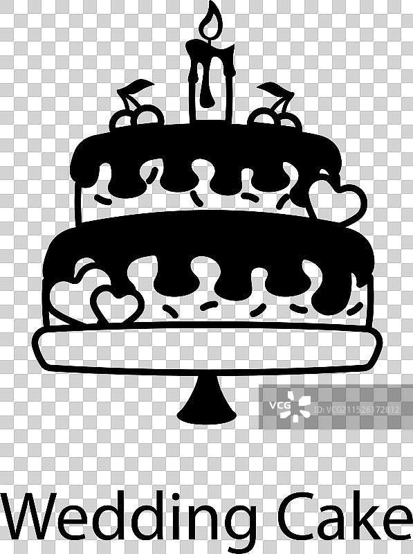 婚礼蛋糕图片素材