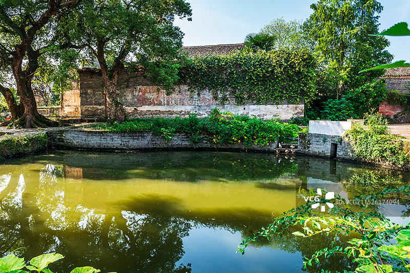 吉安渼陂古村景区图片素材