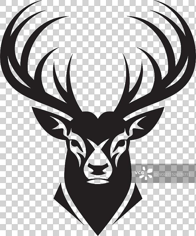 秋季快板，季节性交响乐中的神秘鹿图片素材