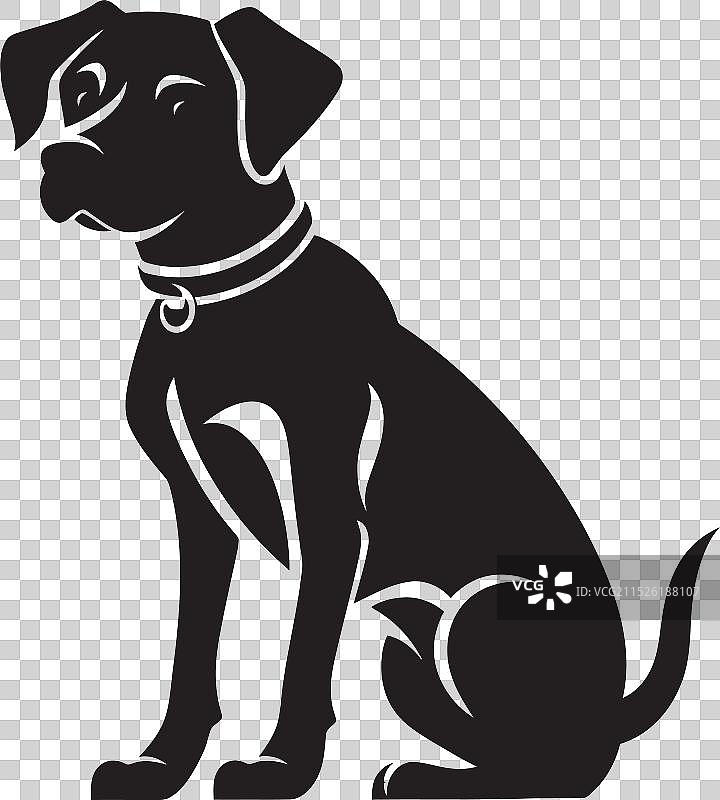 小狗主题艺术作品图片素材