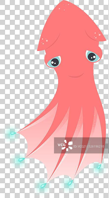 吸血鬼鱿鱼图案图片素材