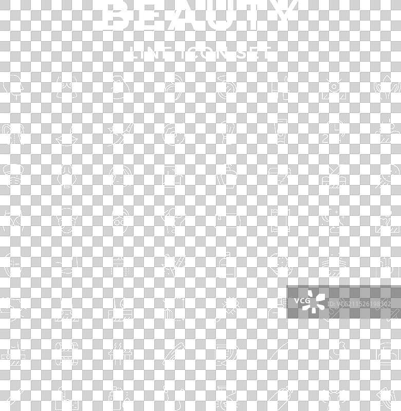 美妆线条图标图片素材