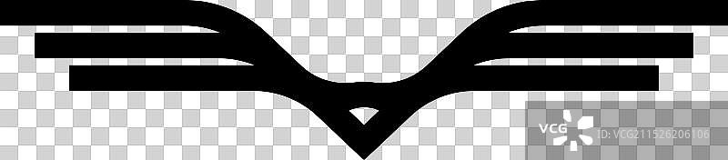 鸟翼Logo设计图片素材