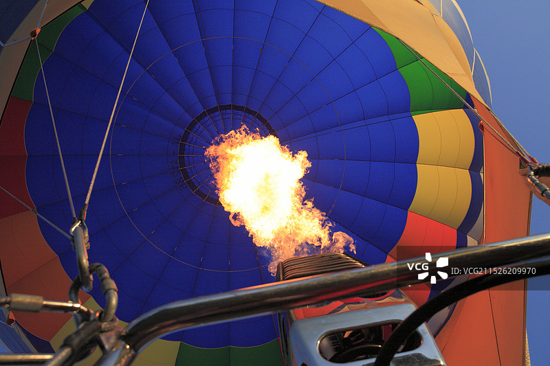 热气球火焰图片素材