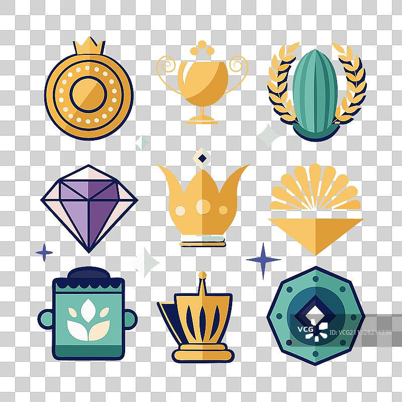 优雅图标图片素材