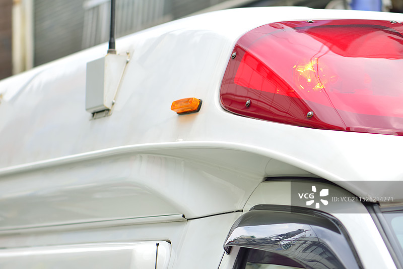 救护车上的红灯图片素材