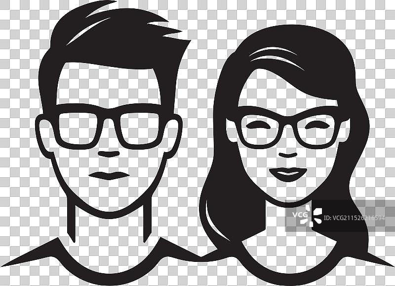 充满活力的叙事印象主义情侣图片素材