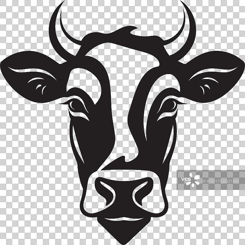 异想天开的奶牛田园风光艺术图片素材