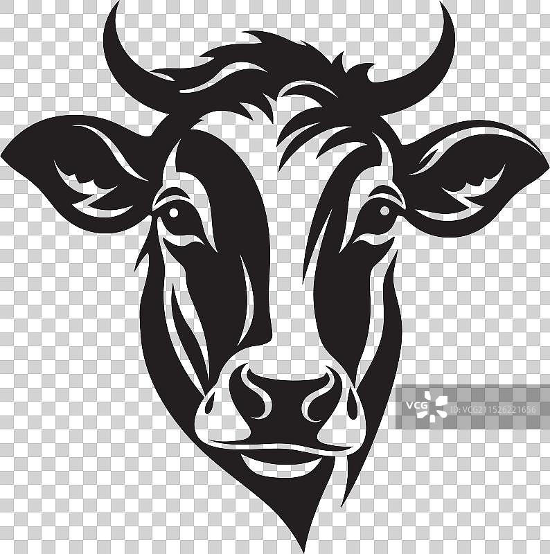 抽象奶牛彩色场景图片素材