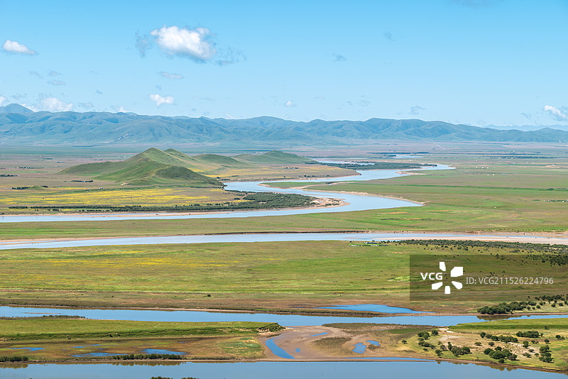 黄河九曲第一湾图片素材