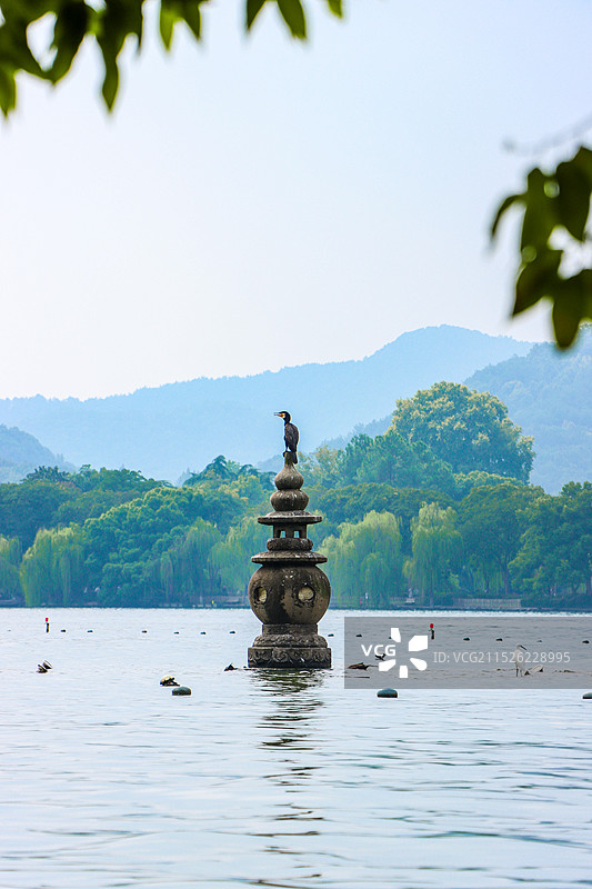 三潭映月图片素材