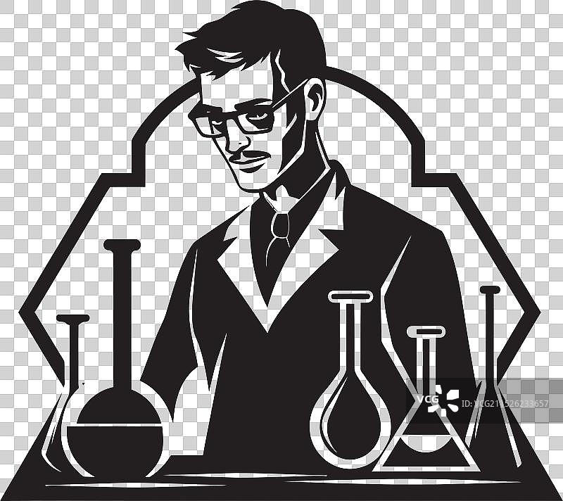 精密实验室技术员图片素材