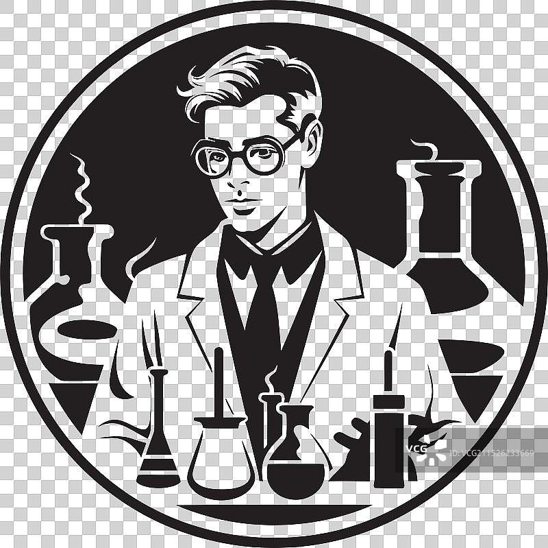 精密实验室技术员图片素材