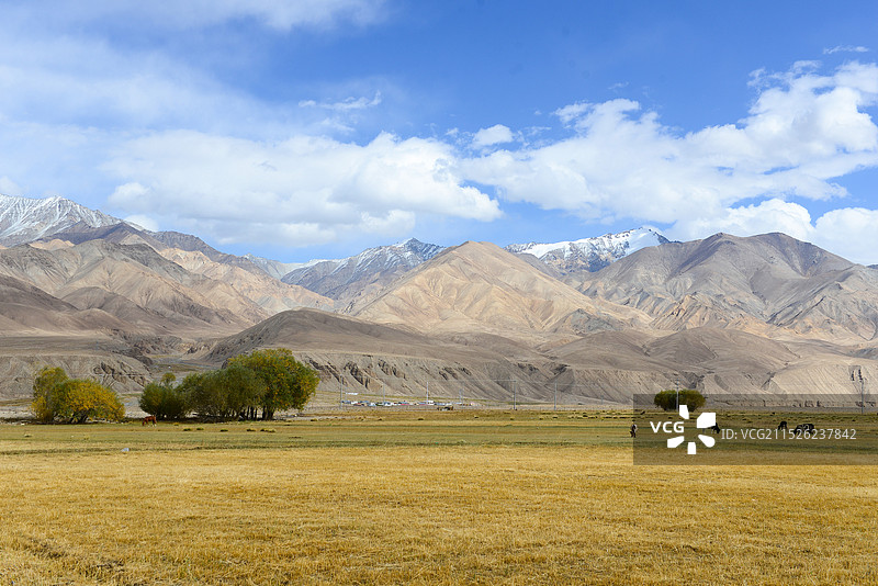 南疆 喀什 塔县 冰与火之歌图片素材