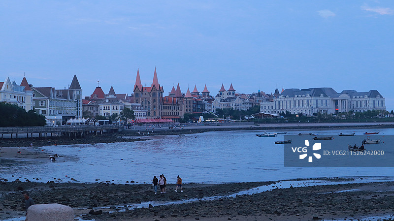 烟台海昌渔人码头旅游景区图片素材