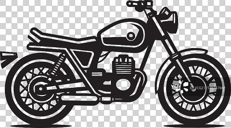 动感街头赛车艺术单色巡洋舰图像图片素材