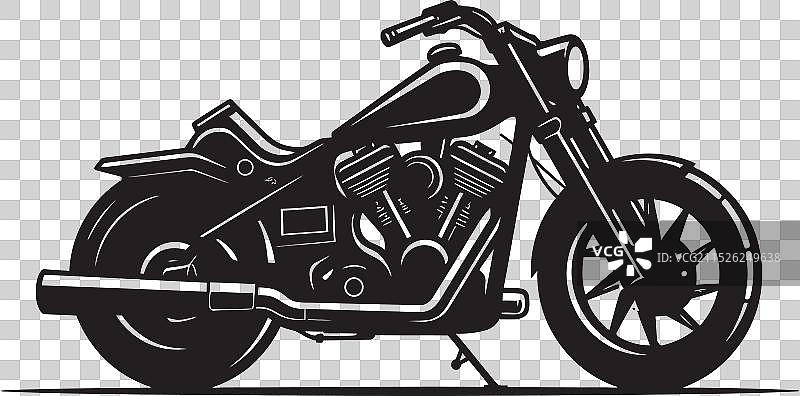 阴影街头赛车摩托车图标图片素材