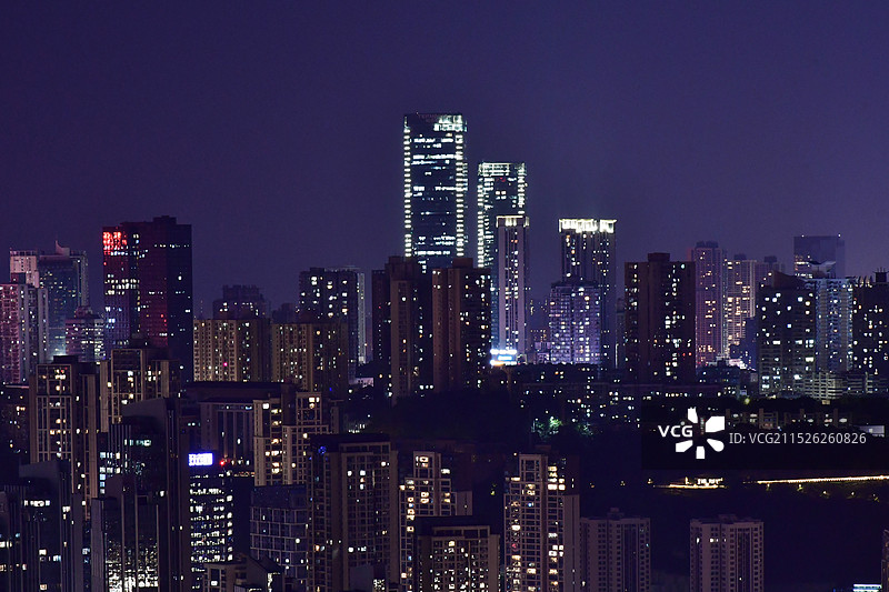 鸿恩寺夜景图片素材