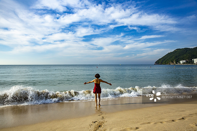 三亚市：大东海旅游区风光图片素材