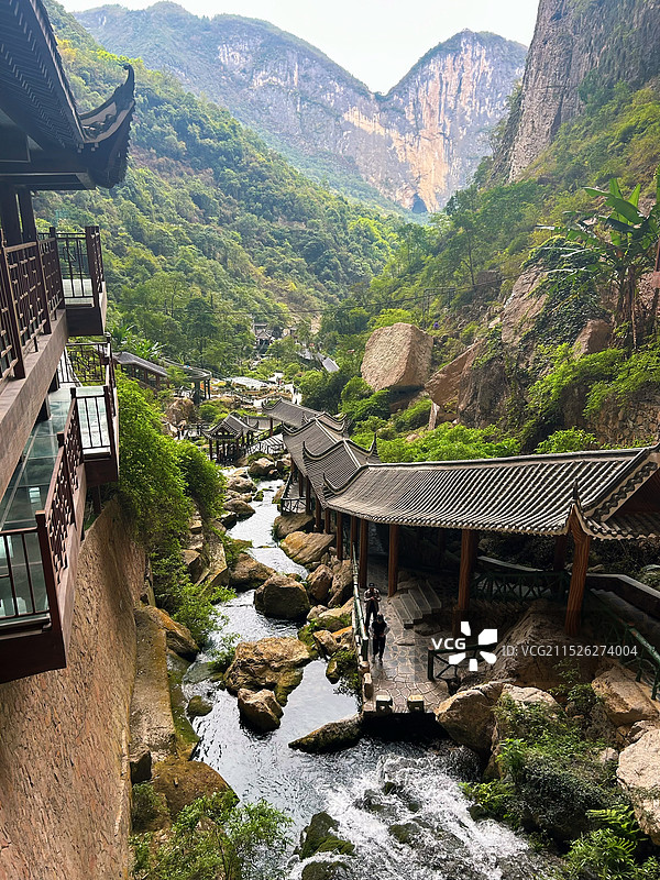 恩施州建始野三峡景区图片素材