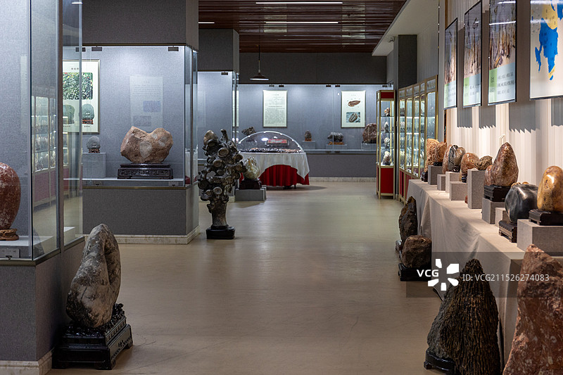 定西临洮县甘肃洮河石文化博览园景区图片素材