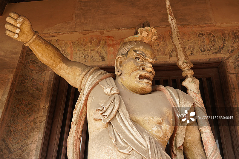 山西晋中平遥双林寺图片素材