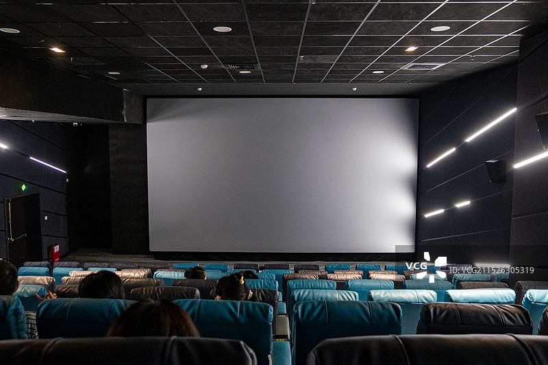 四川省绵阳市电影院内景图片素材