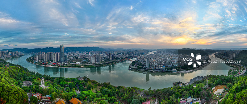 《山水绿城——酒都宜宾·三江六岸·城市风光》图片素材