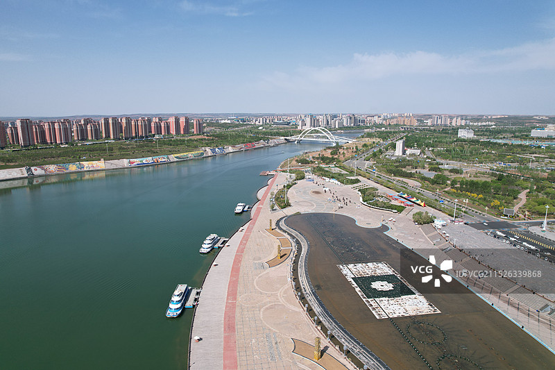 鄂尔多斯康巴什旅游区图片素材