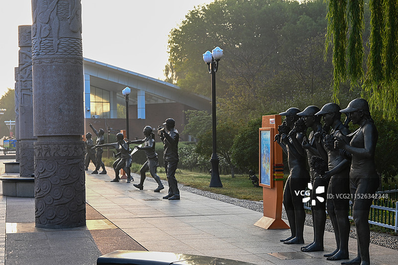 青岛奥林匹克雕塑文化园图片素材