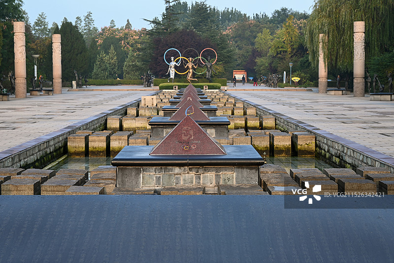 青岛奥林匹克雕塑文化园图片素材