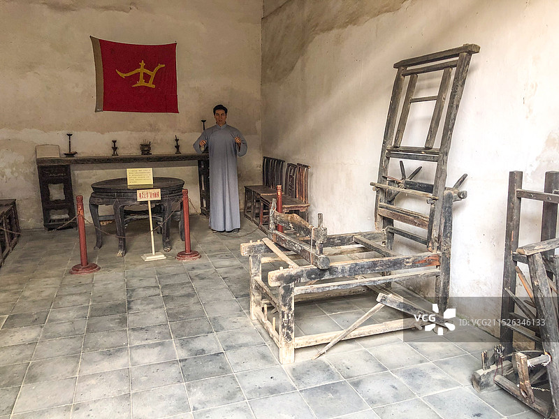 湖北红安县七里坪长胜街景区图片素材