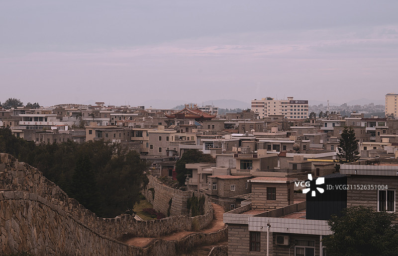 泉州惠安崇武古城城墙图片素材