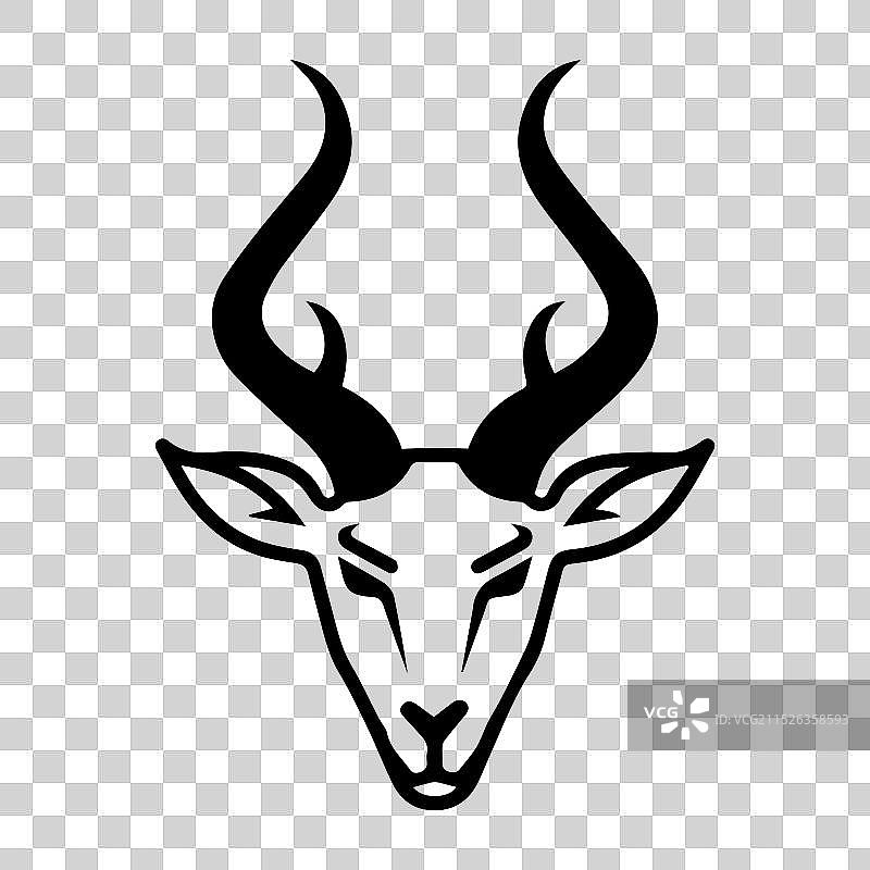 小鹿动物图标图片素材