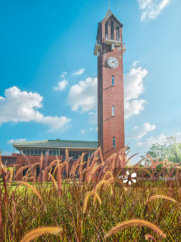 华南理工大学钟楼图片素材
