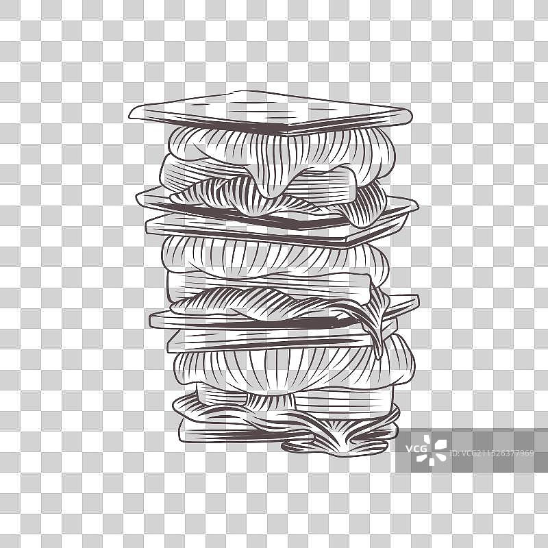 手工雕刻的 Smore图片素材