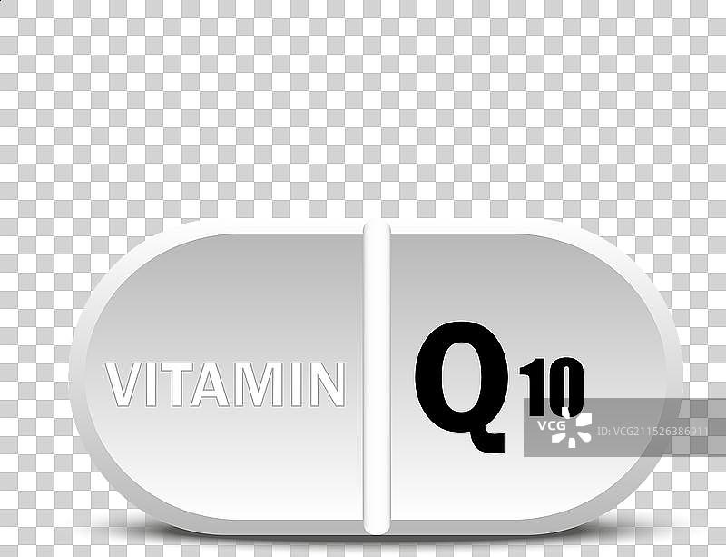 辅酶Q10滴剂胶囊白色图标图片素材
