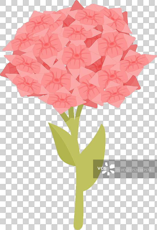 红色花卉植物图标卡通花瓣图片素材