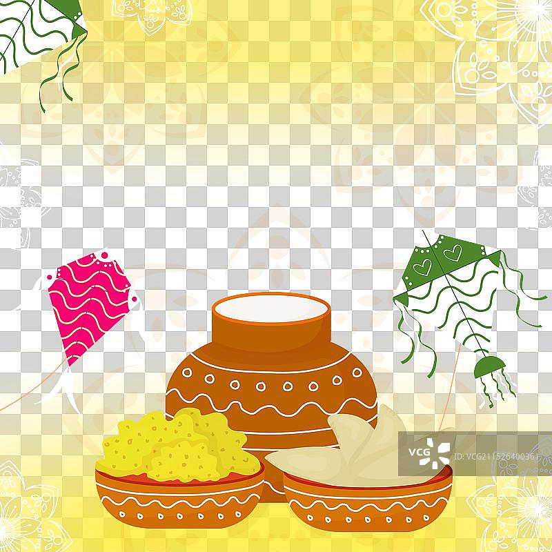 Makar Sankranti节模板设计图片素材